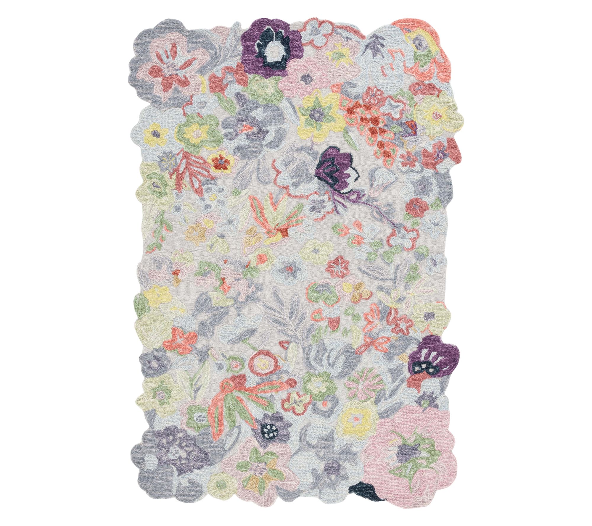 Safavieh Garden Wave Hand Tufted Wool 8' x 10'Rug