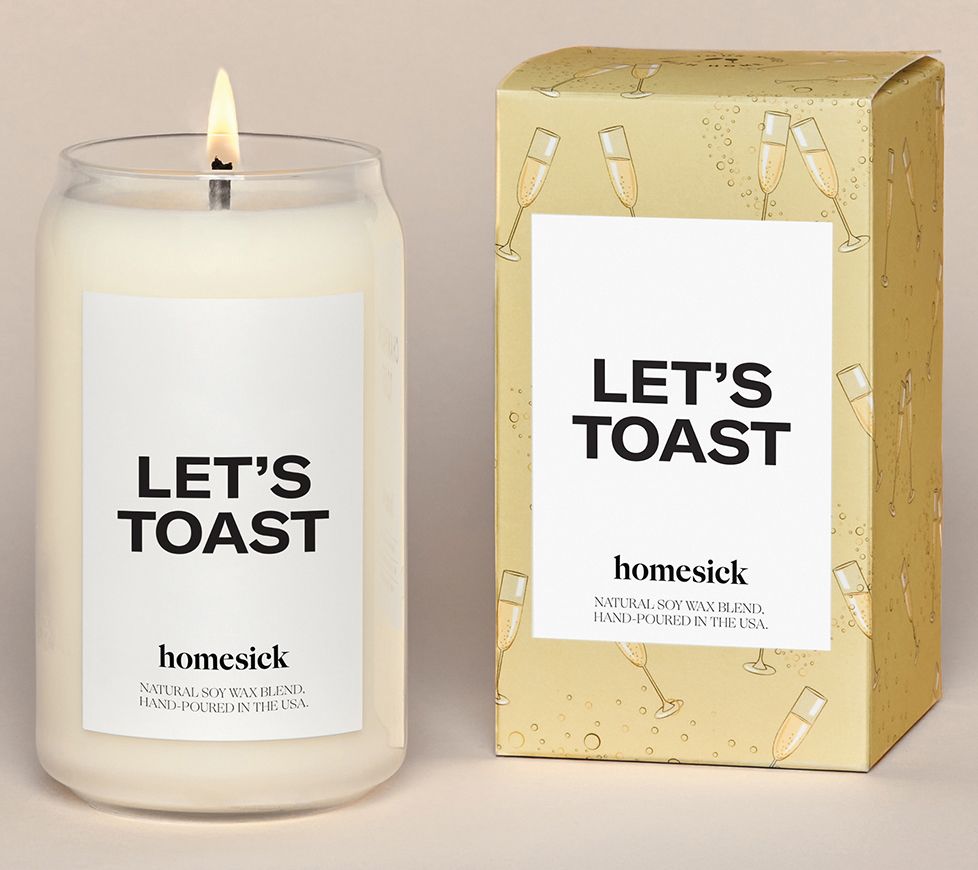 Homesick Let's Toast Candle