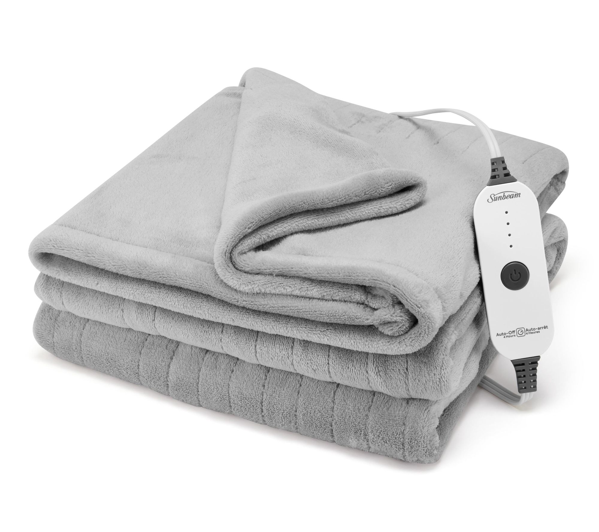 Sunbeam Nordic Velvet Heated Throw