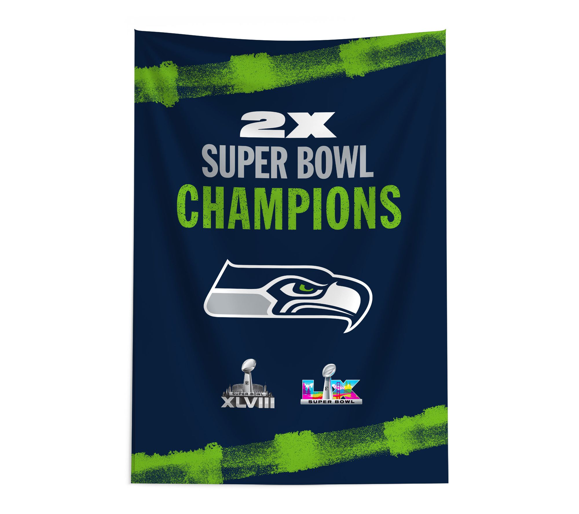 Northwest Super Bowl 2026 Seahawks Champs 24x36Tapestry