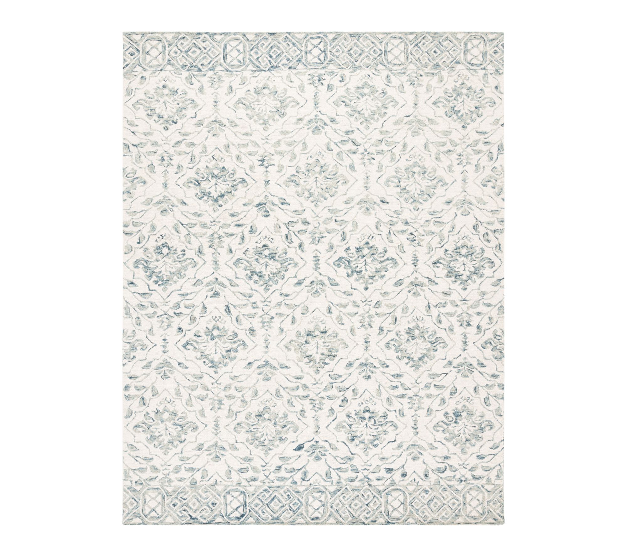 Dip Dye Fleur 9' x 12' Wool Rug by Valerie