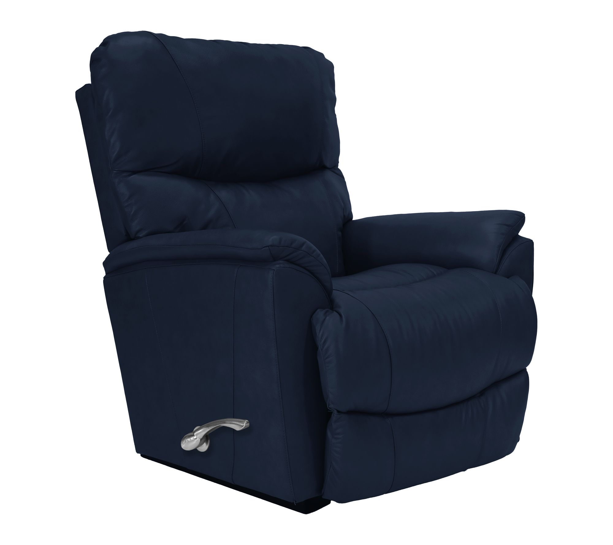 La-Z-Boy Trouper Leather Manual Rocking Recliner