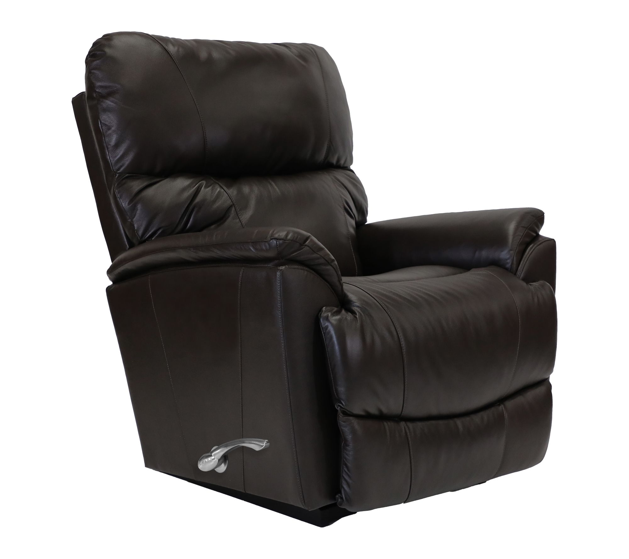 La-Z-Boy Trouper Leather Manual Rocking Recliner