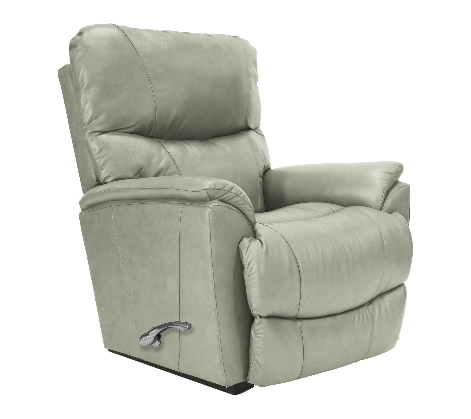 La-Z-Boy Trouper Leather Manual Rocking Recliner
