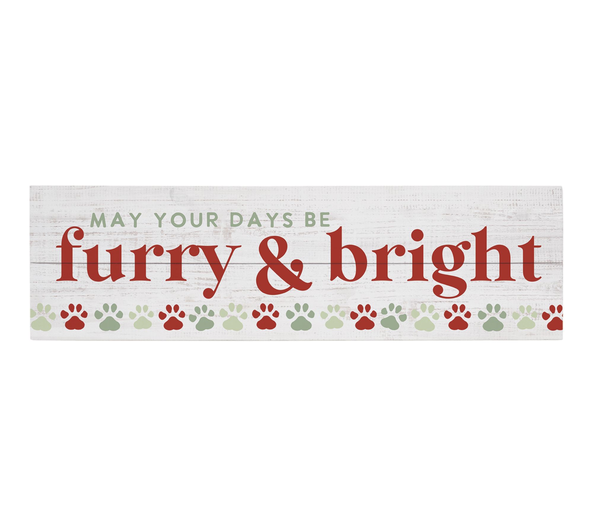 Sincere Surroundings 24" Furry & Bright VintagePallet Board