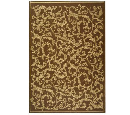 Safavieh Courtyard Vintage Vine 6'7" x 9'6" Rug