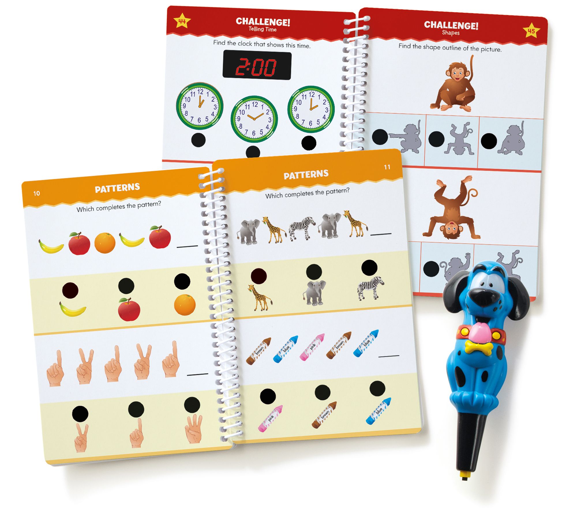 Hot Dots Jr Kindergarten Set w Dog Pen by Educa tional Insight