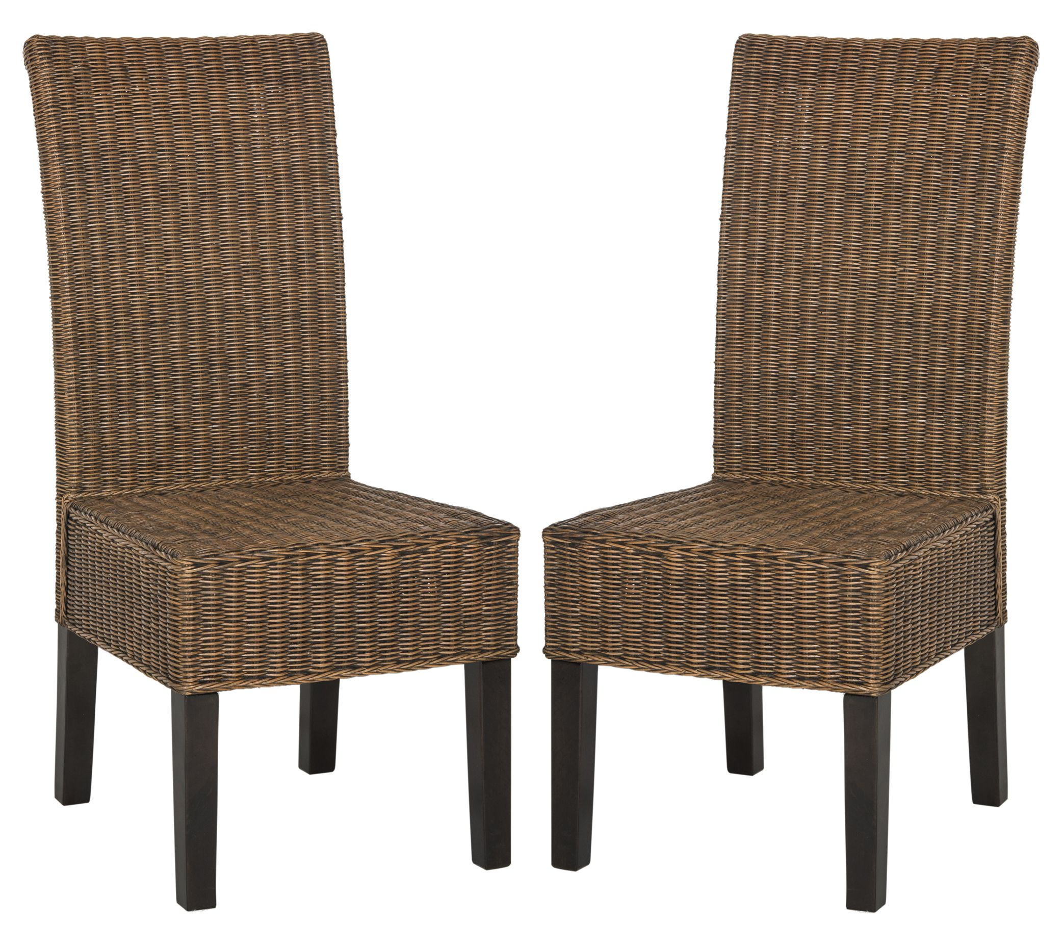 Safavieh Arjun Wicker Dining Chair (Set of 2)