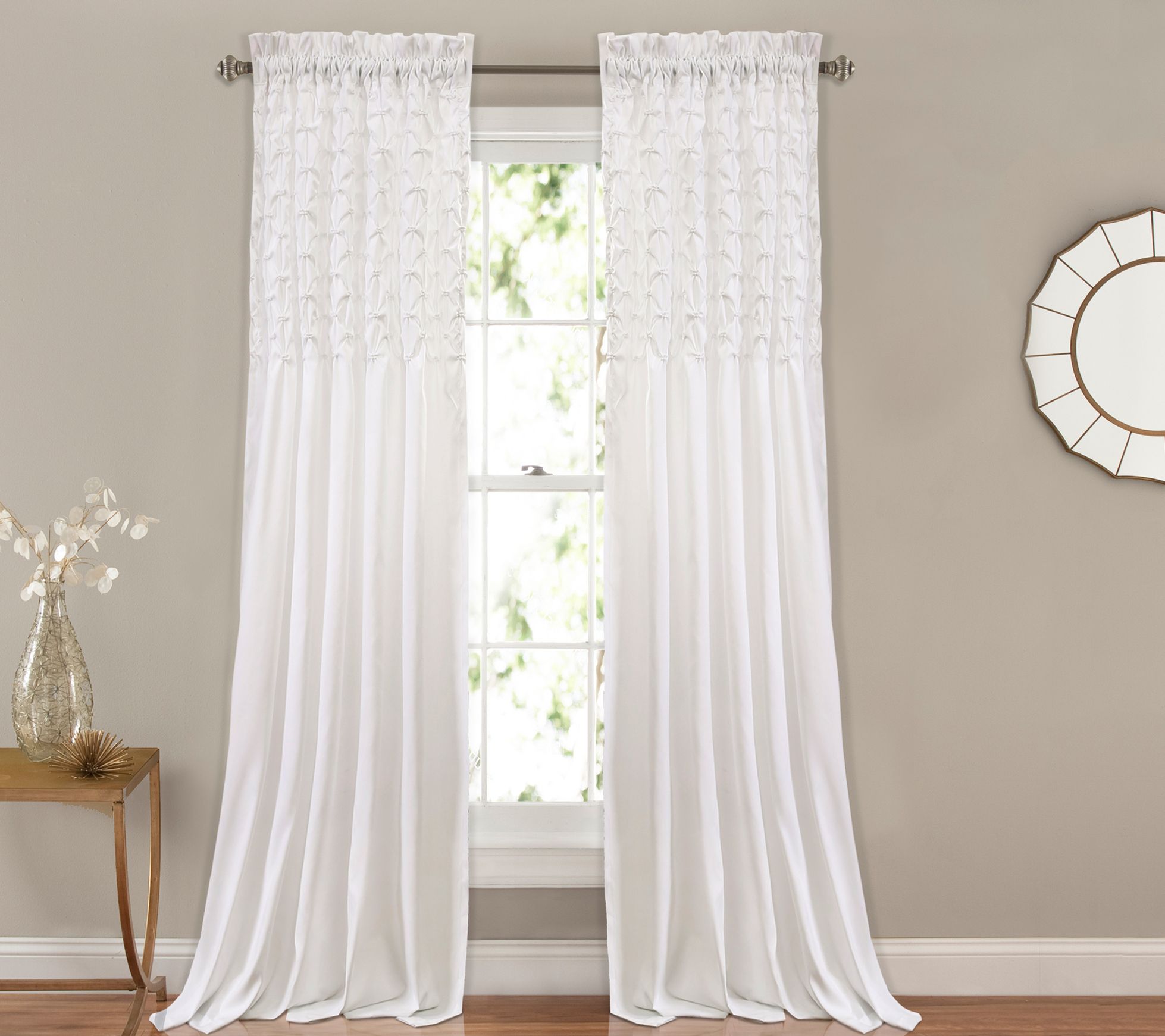 Bayview Set of 2 Window Curtains by Lush Decor