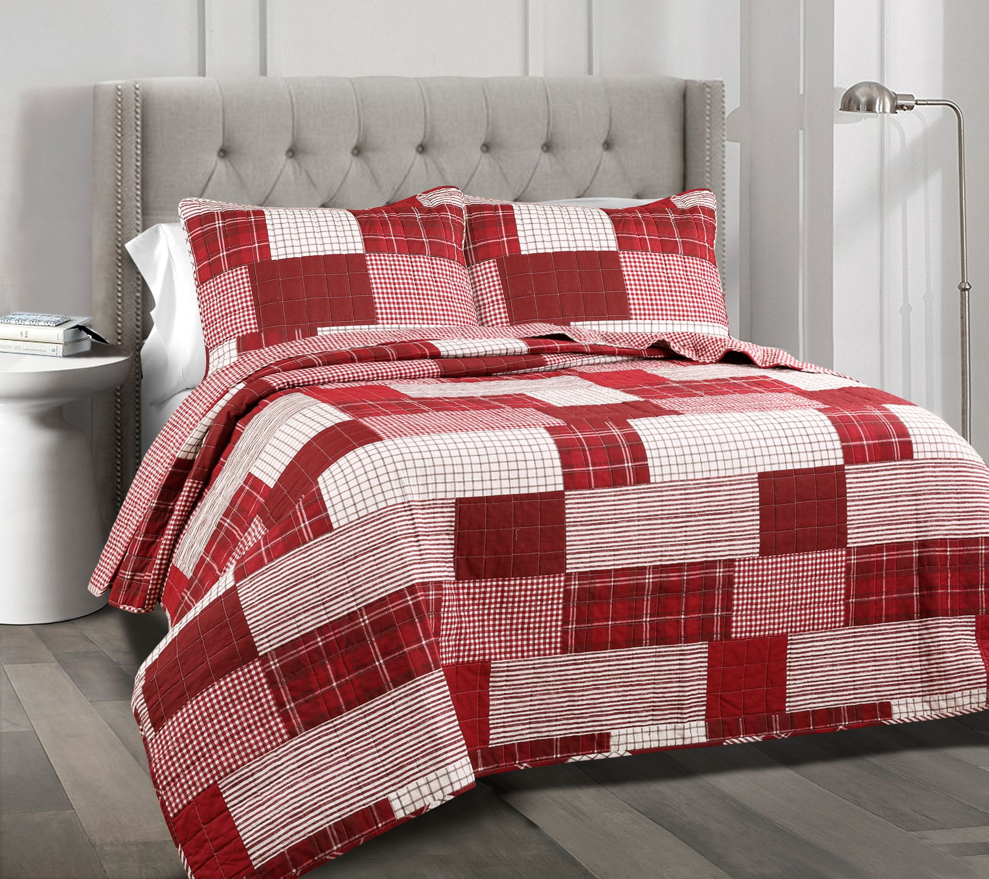 Greenville 3-Piece King Quilt Set by Lush Decor
