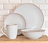 10 Strawberry Street Simply Coupe Banded 16-PcDinnerware Set, 5 of 5