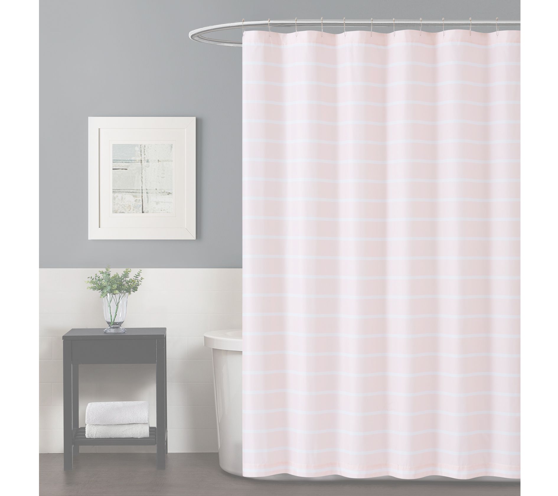 Truly Soft Maddow Stripe Shower Curtain