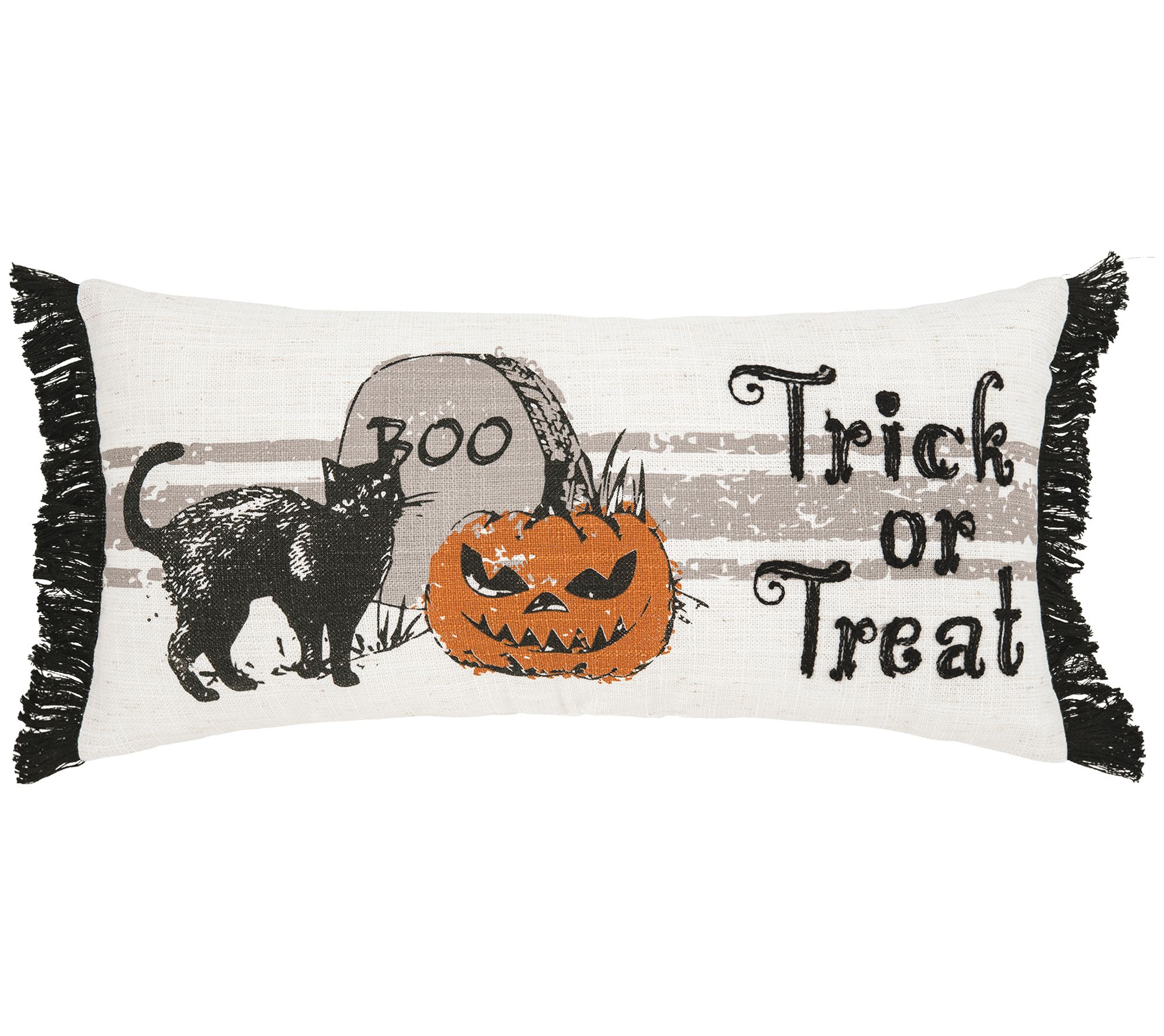 10" x 20" Trick or Treat Pillow by Valerie