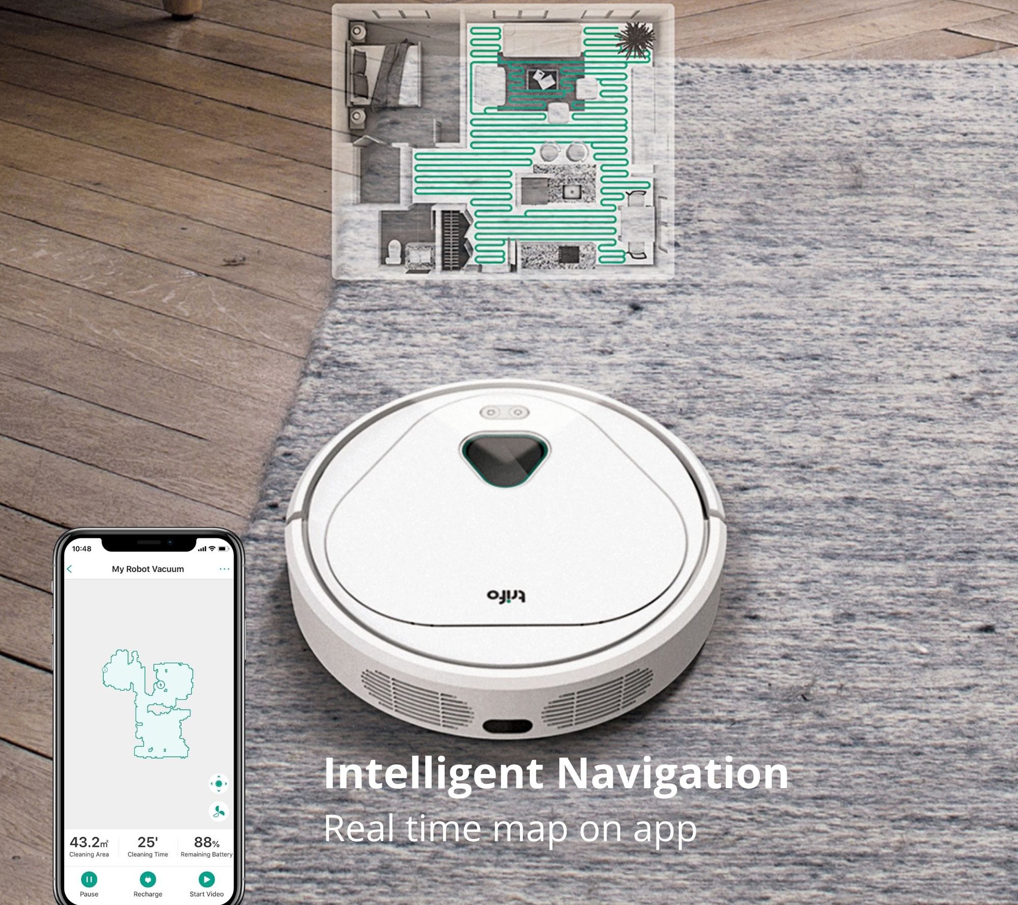 Trifo Smart Home Surveillance Robot Vacuum Max