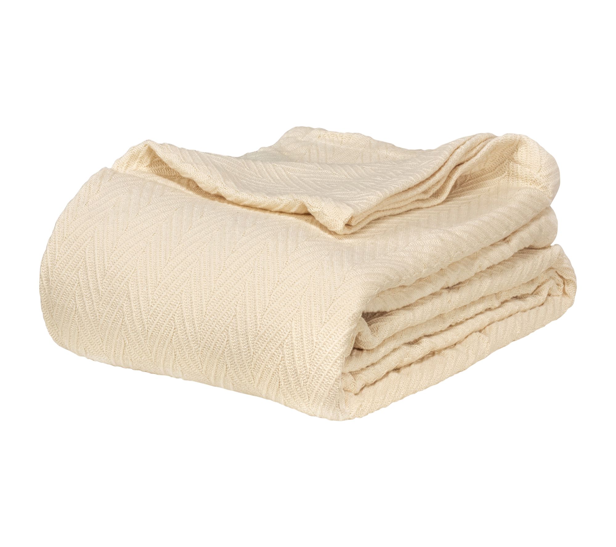 Superior Ultra-Plush All-Season Chevron Cottonng Blanket
