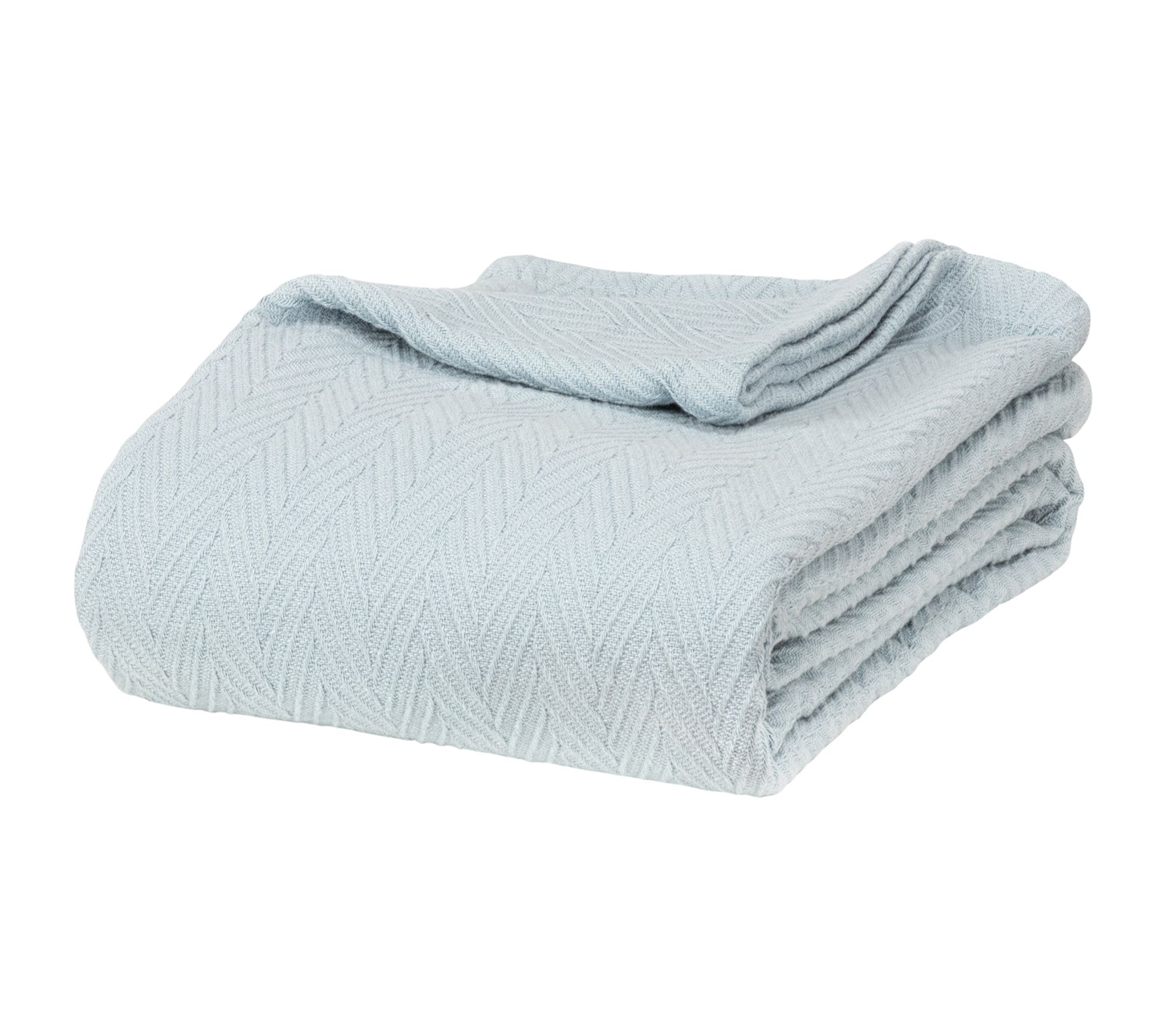 Superior Ultra-Plush All-Season Chevron Cottonng Blanket