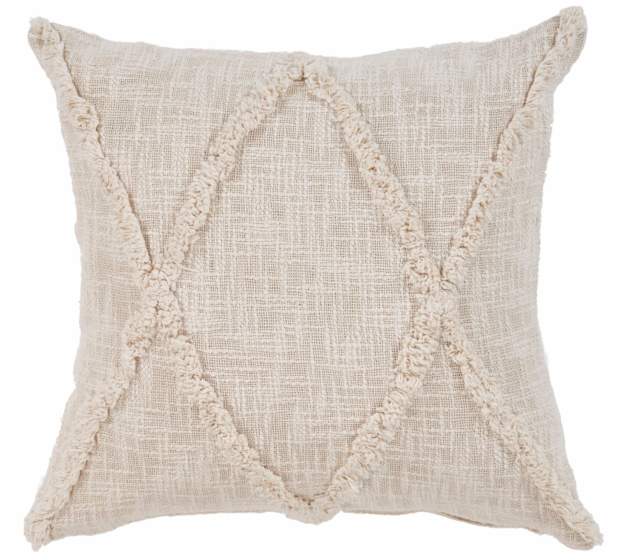 Ox Bay Diamond Tufted Large Throw Pillow