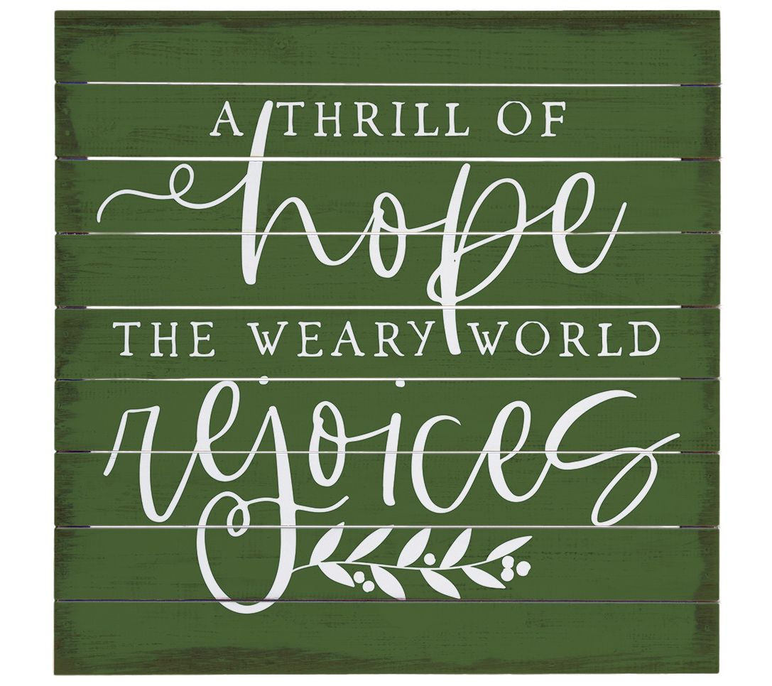 Sincere Surroundings 14" Thrill of Hope Perfect Pallet