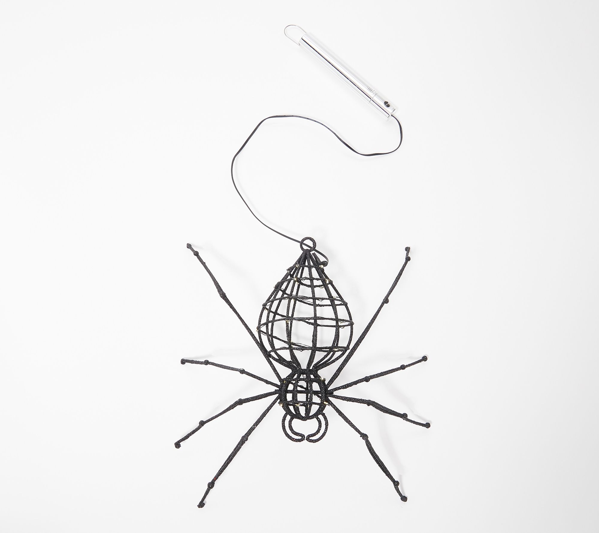As Is Martha Stewart Wire Spider with LED Lights 