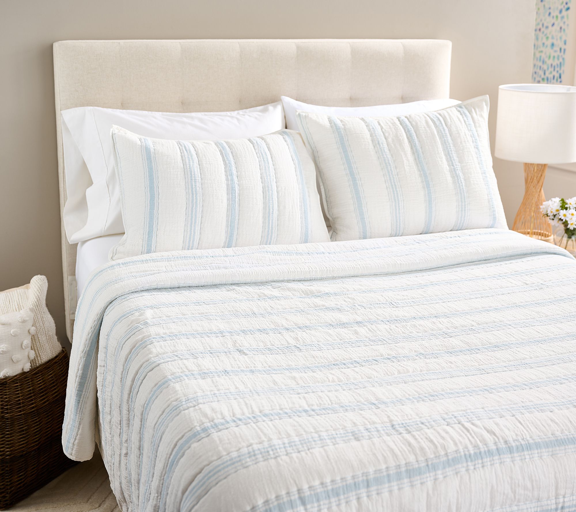 Full/Queen Coverlet and Sham Set by Lauren McBride