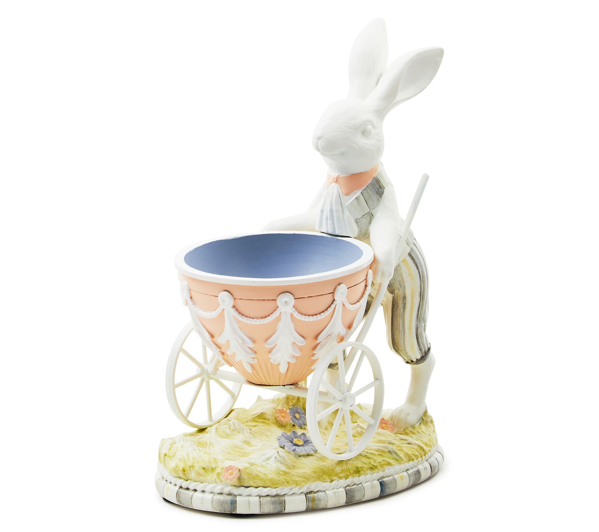 MacKenzie-Childs Cameo Bunny with Cart