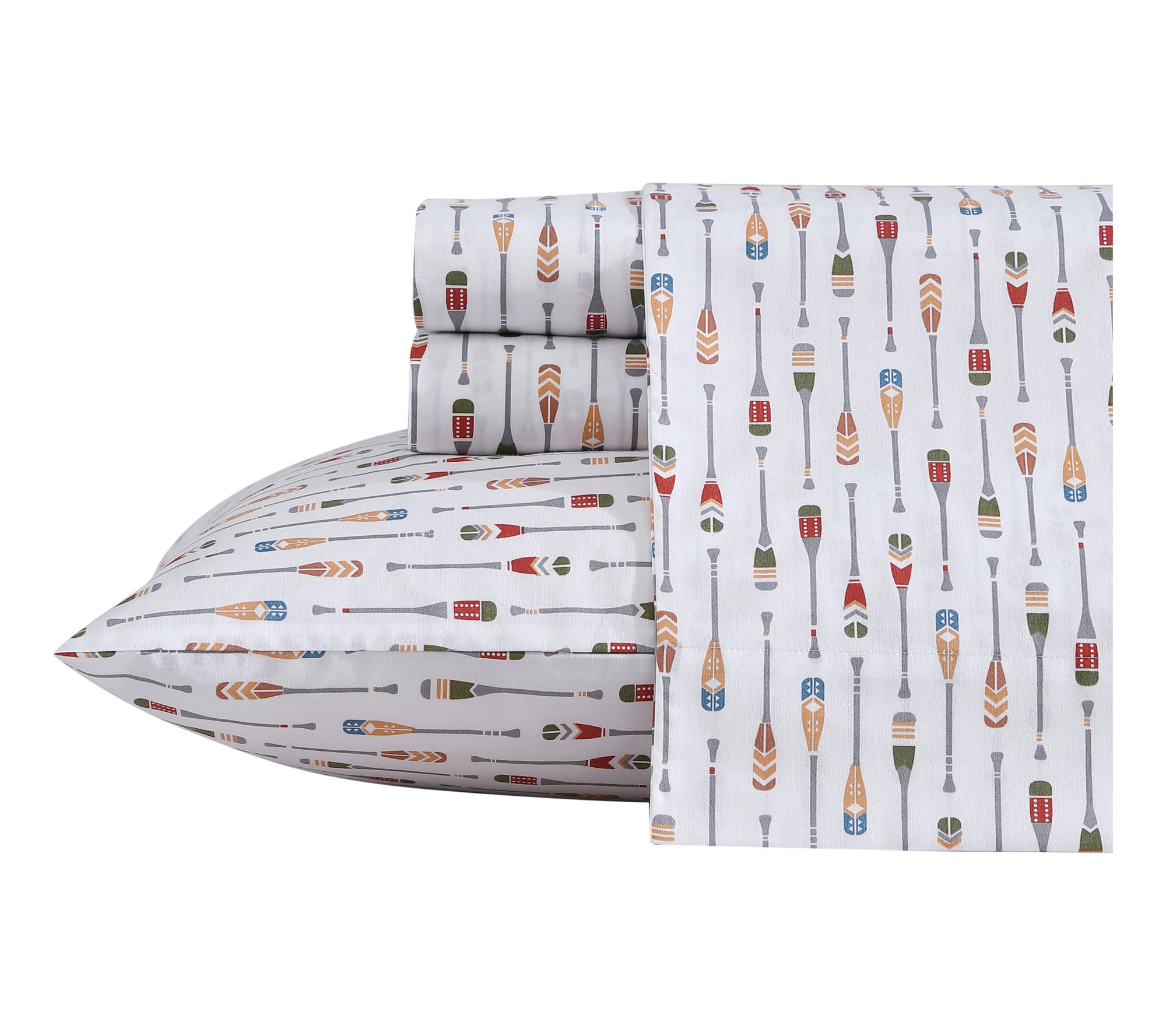 Eddie Bauer Canoe Lake Paddle Twin Sheet Set