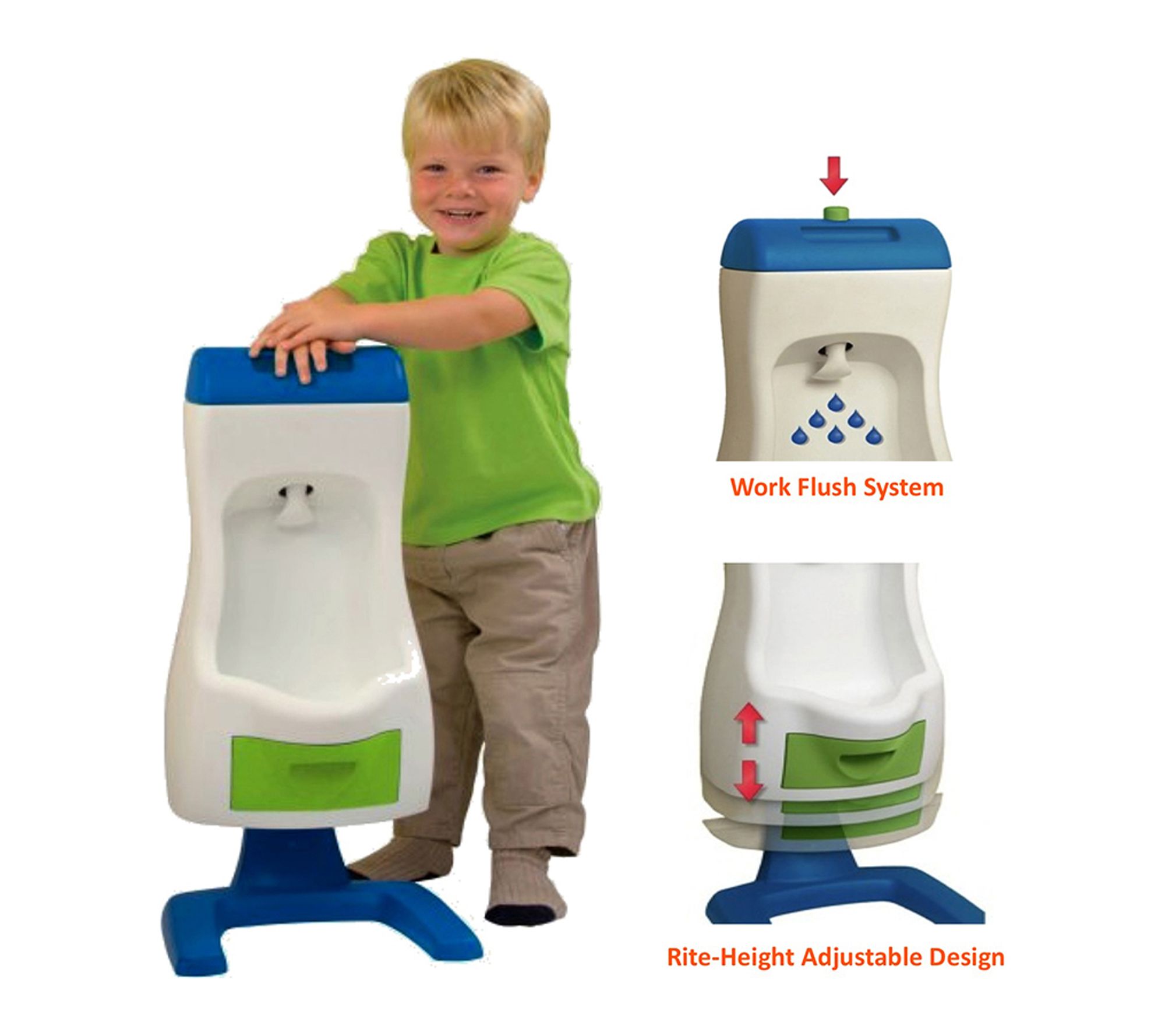 Grow'n Up Peter Potty Flushable Toddler Urinal