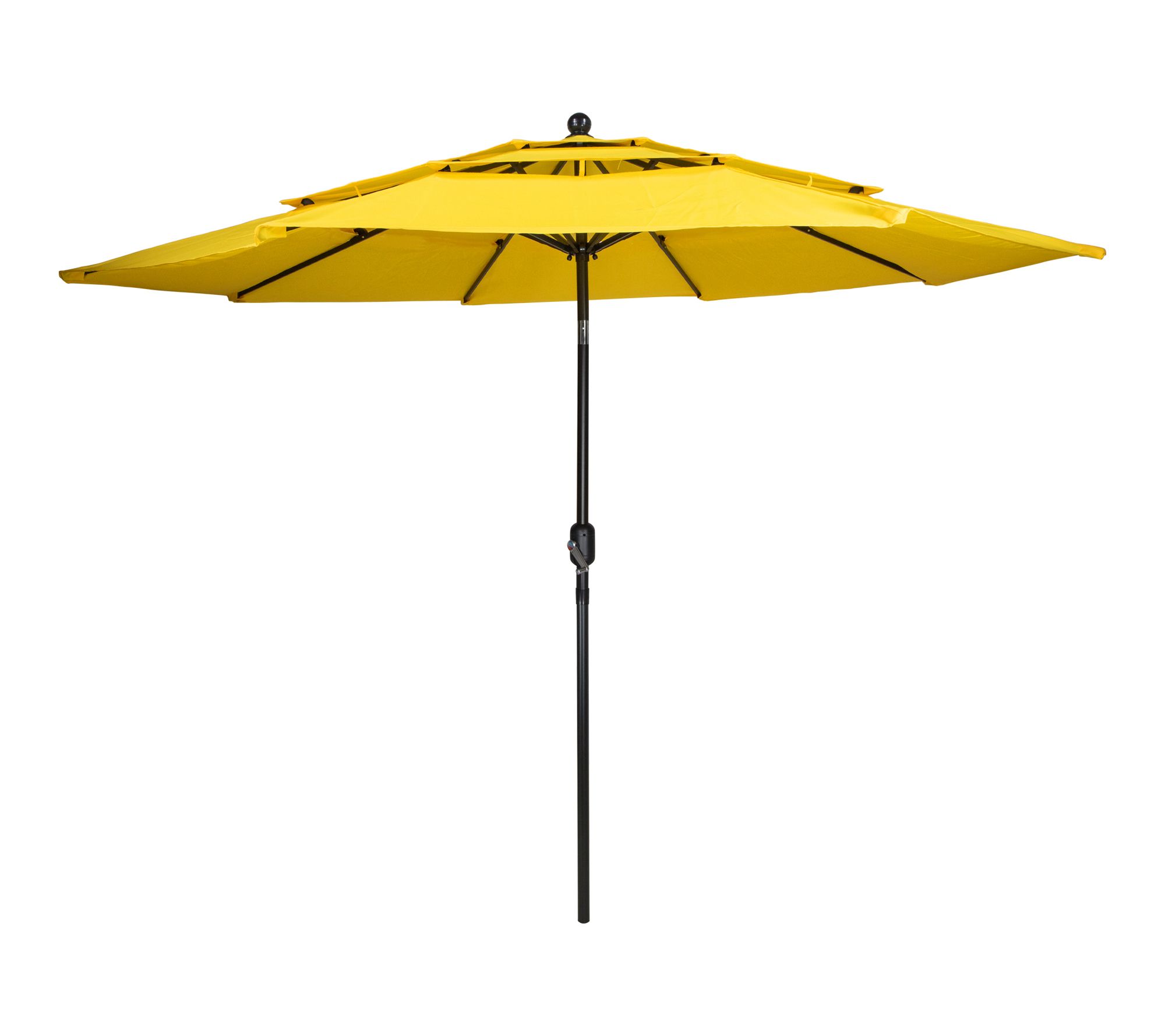 Northlight 9.75ft Patio Market Umbrella w/ Cran k