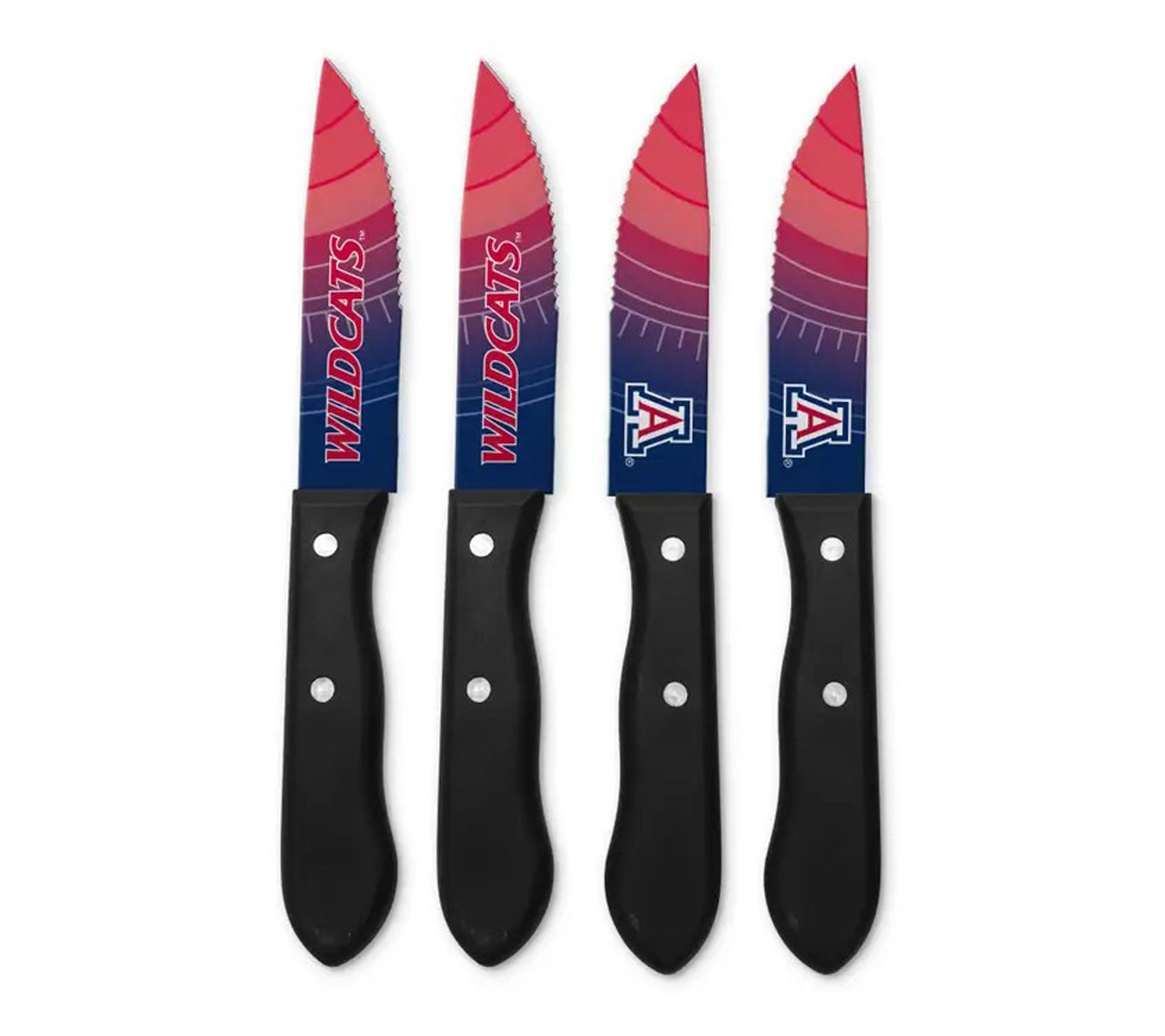Inglasco NCAA 4-Piece Steak Knife Set