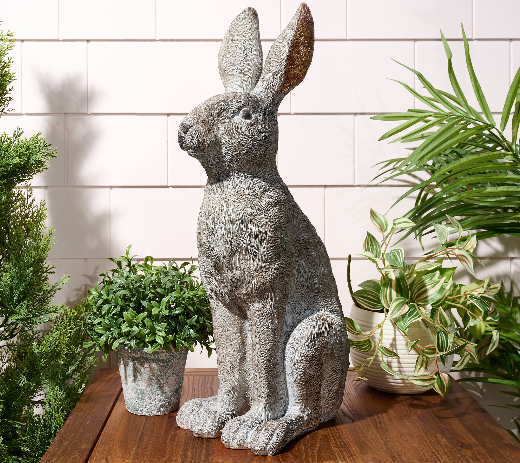 "As Is" 21" Indoor/Outdoor Bunny Figure - Forward Stance by Valerie