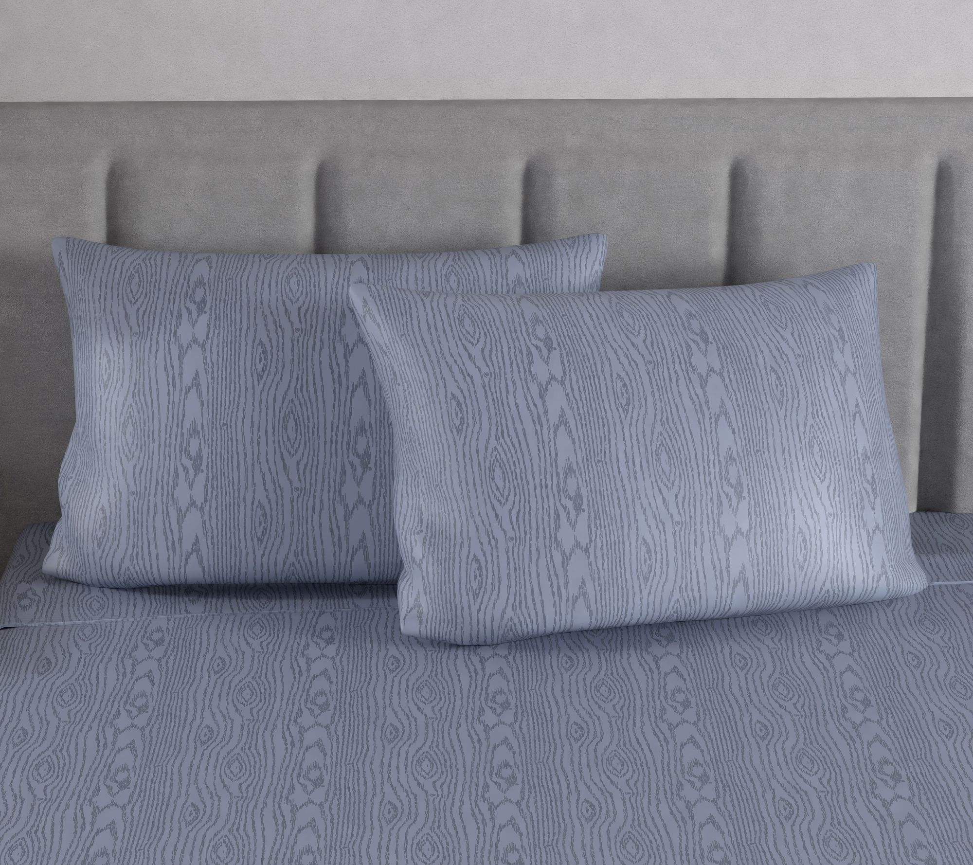 "As Is" Martha Stewart Set of 2 300TC 100% Cotton Sateen Pillowcases