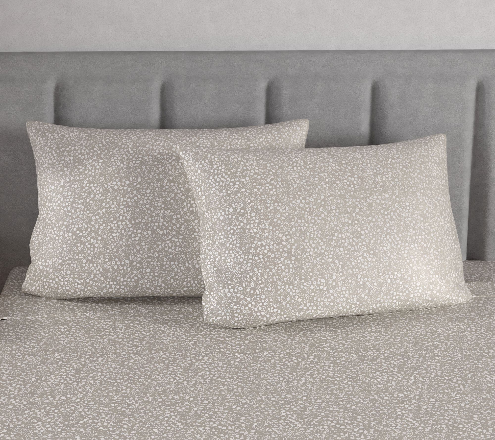 "As Is" Martha Stewart Set of 2 300TC 100% Cotton Sateen Pillowcases