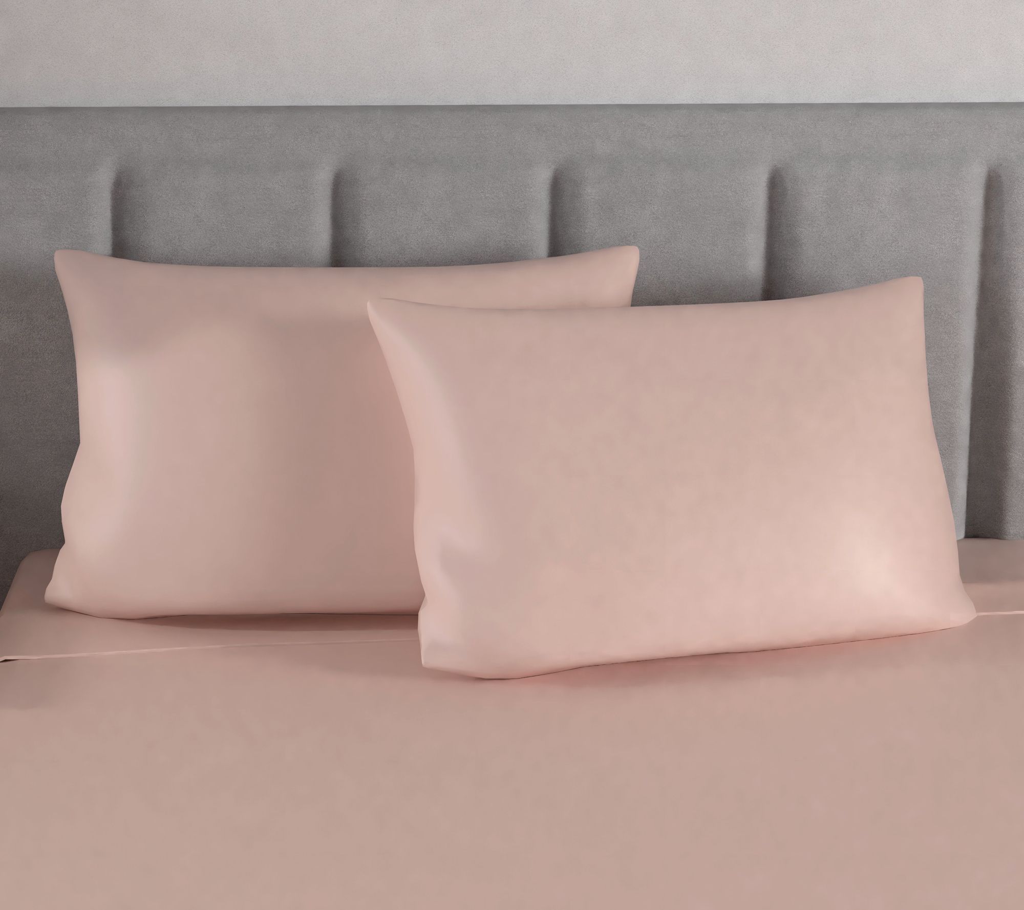 "As Is" Martha Stewart Set of 2 300TC 100% Cotton Sateen Pillowcases