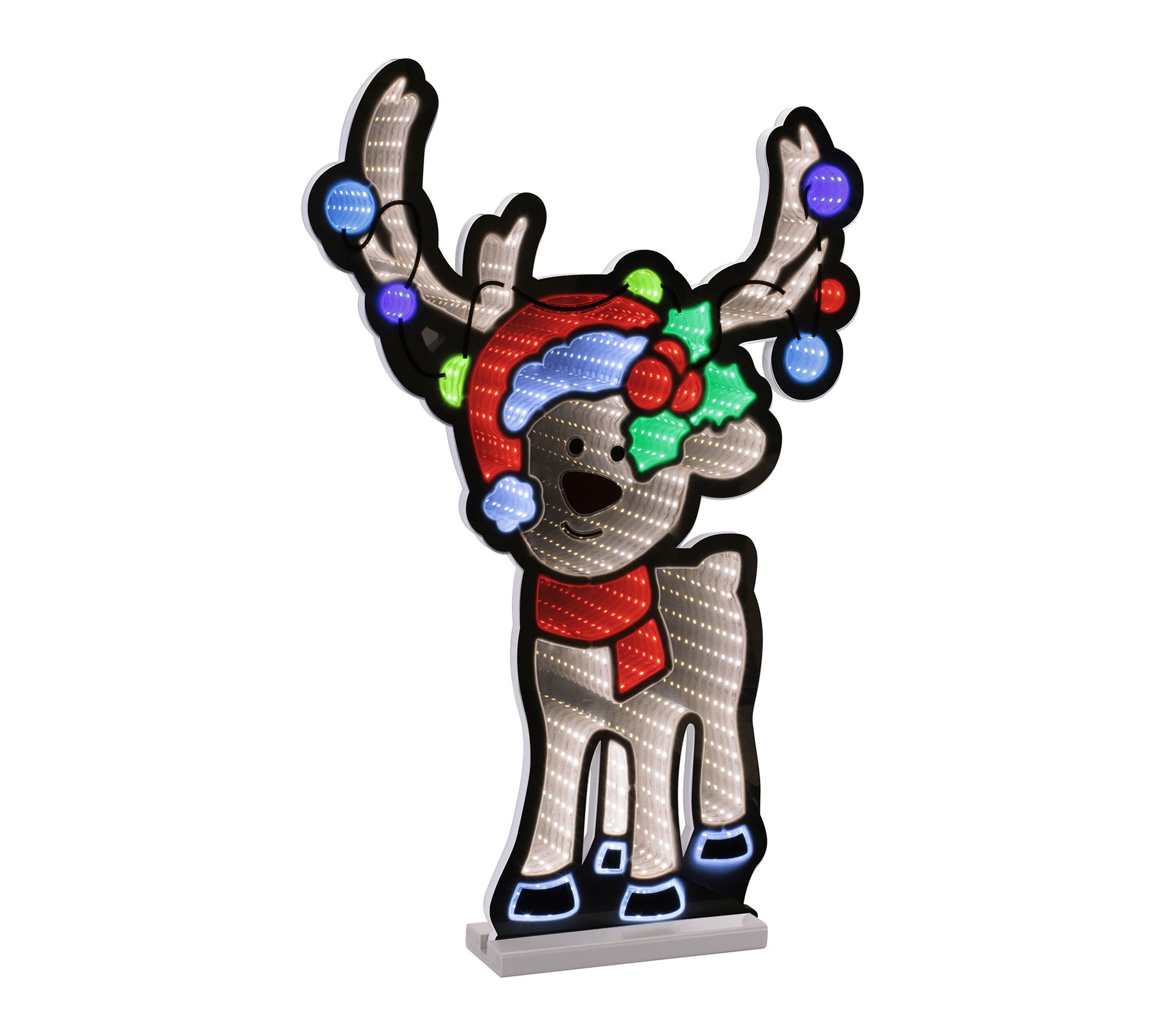Melrose Reindeer with Holiday Lights Ekkolight 23.5"