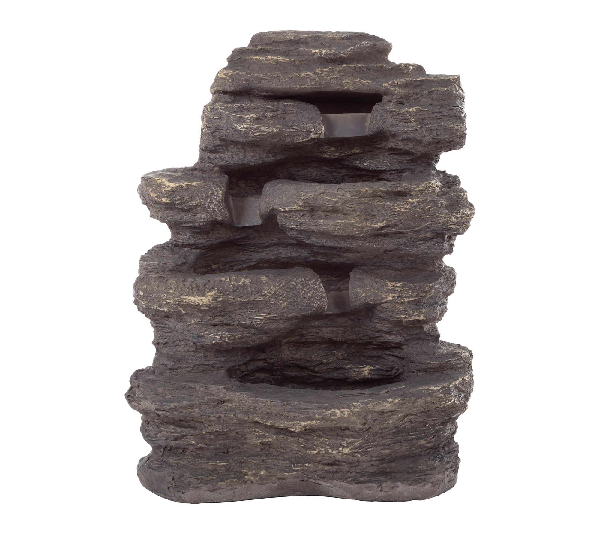 Pure Garden 3 -Tier Cascading Outdoor Water Fountain