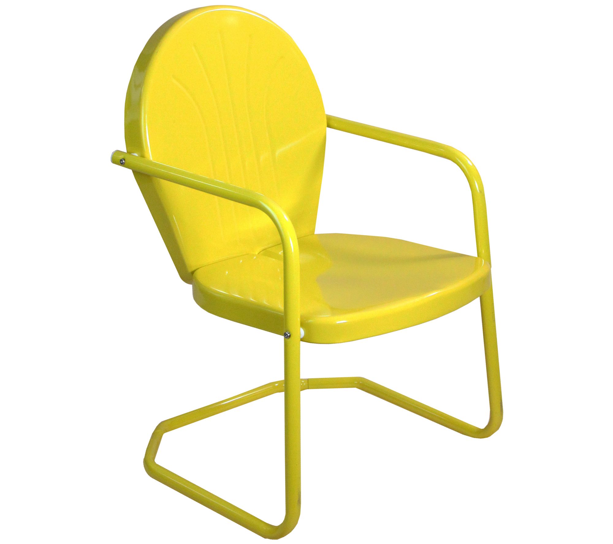 Northlight 34" Outdoor Retro Tulip Armchair