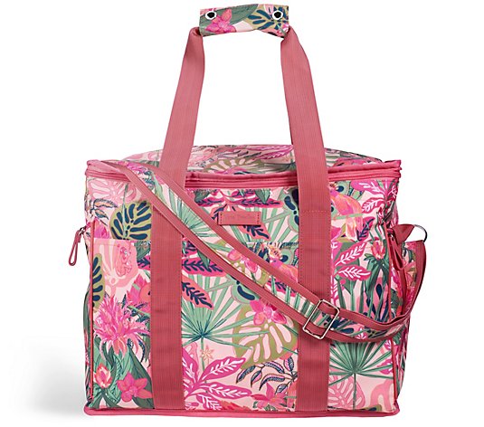Vera Bradley Cooler Bag Rainforest Canopy Pink