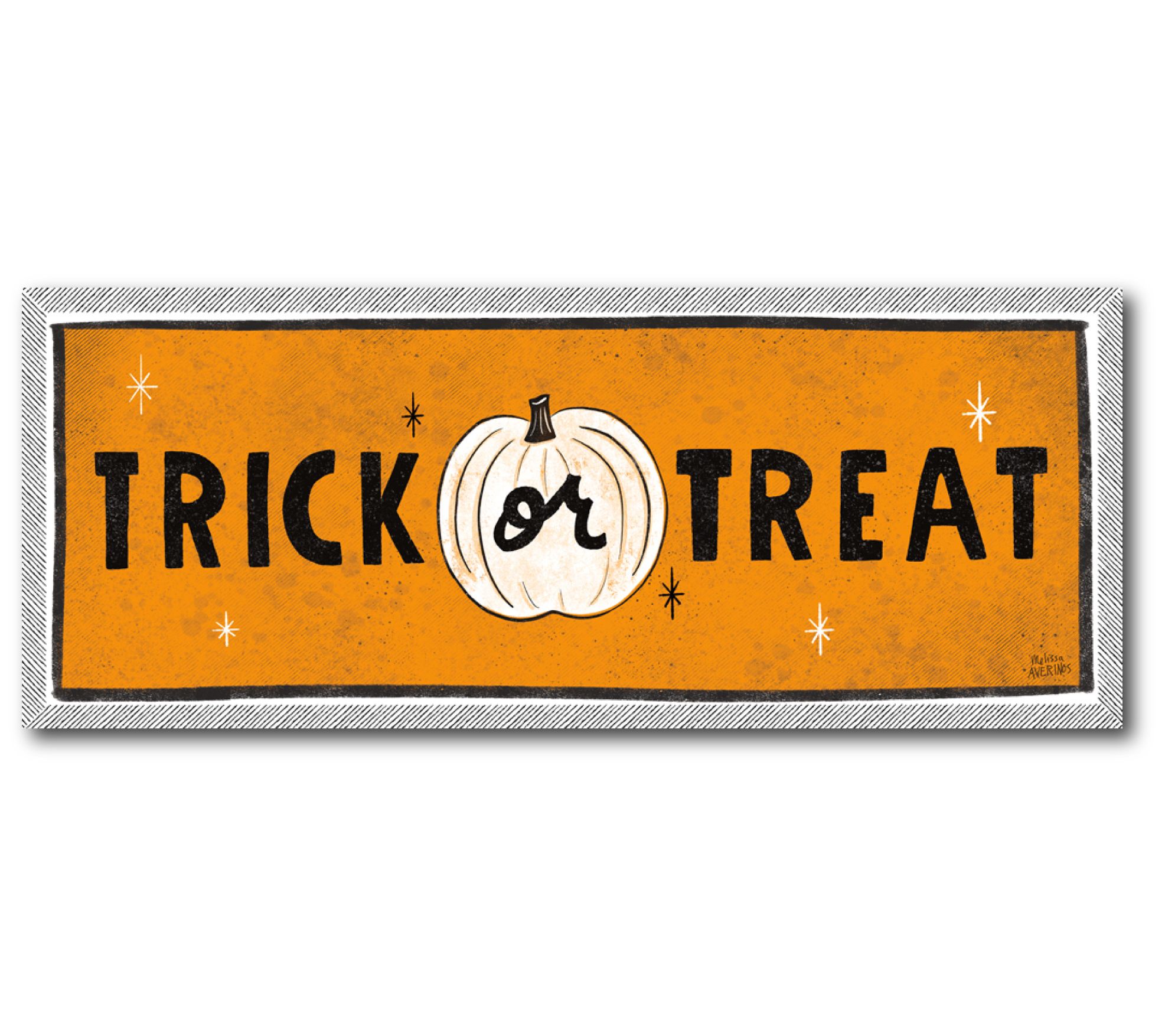 Courtside Market Frightfully Wicked XI 12x24 Canvas Wall Art