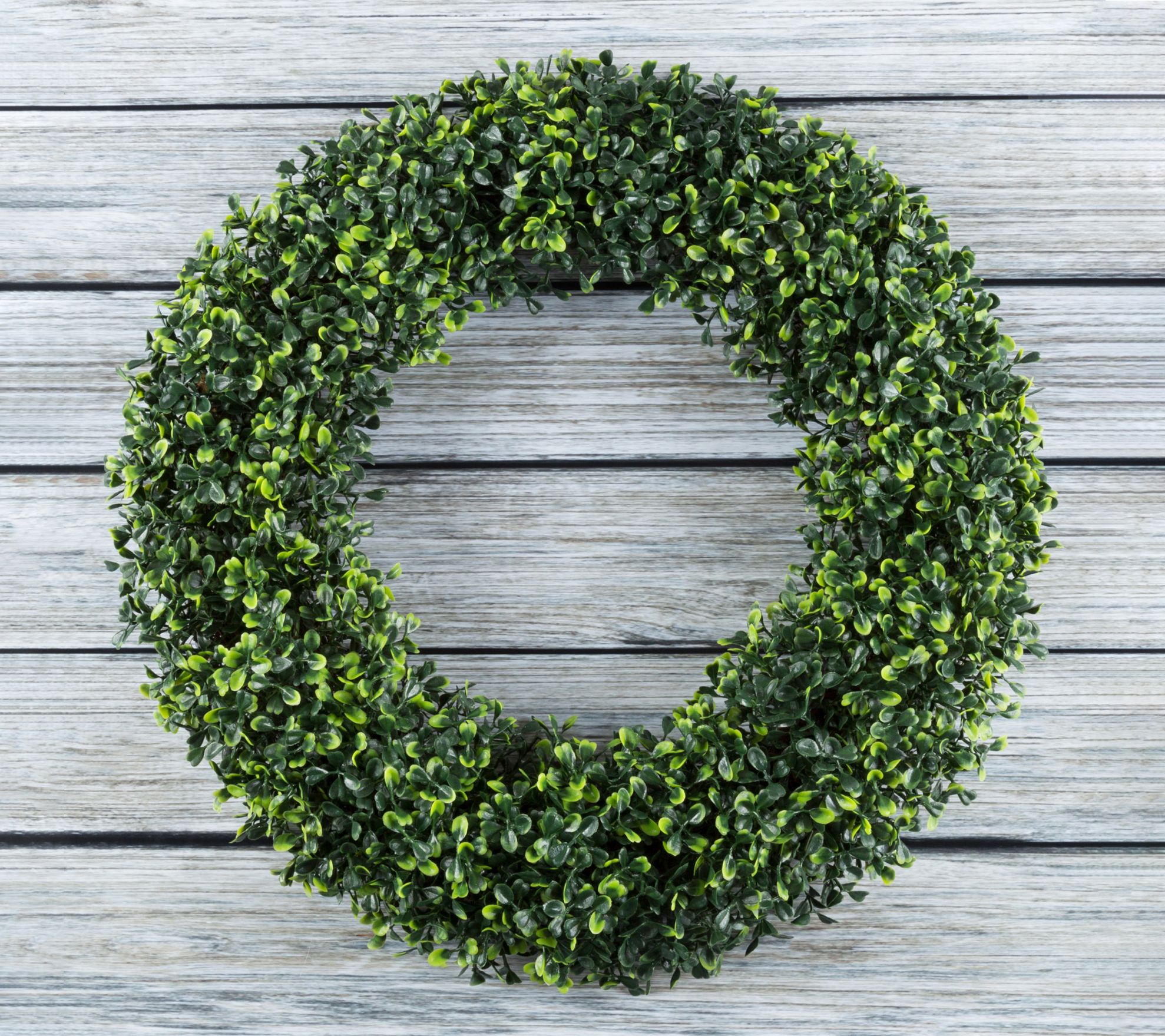 Nature Spring 19.5" Artificial Boxwood Wreath