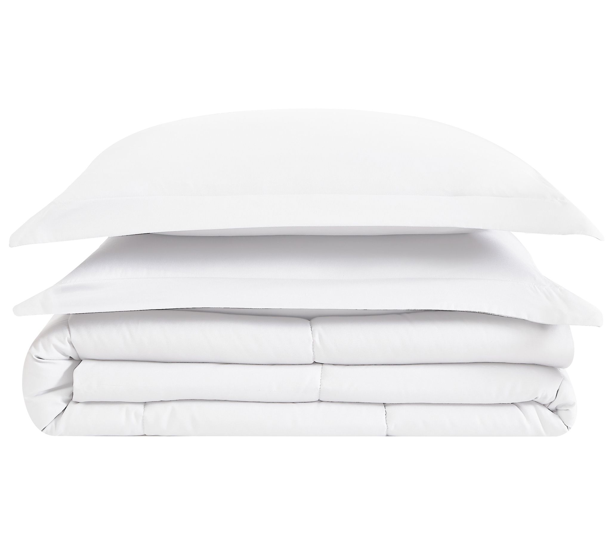 London Fog Garment Wash King 3-Piece ComforterSet - QVC.com