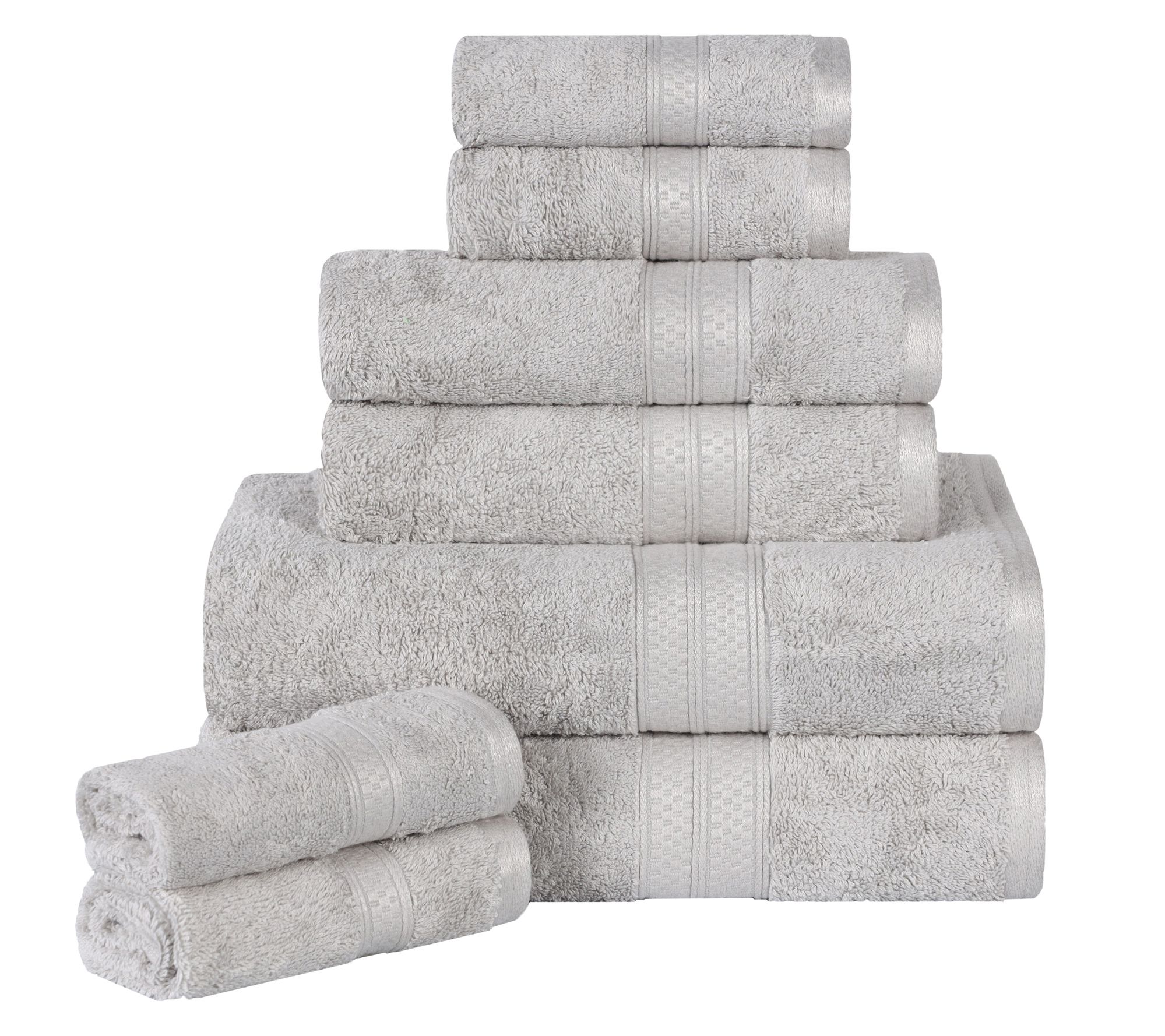 Superior Rayon Made From Bamboo & Cotton 8pcTowel Set