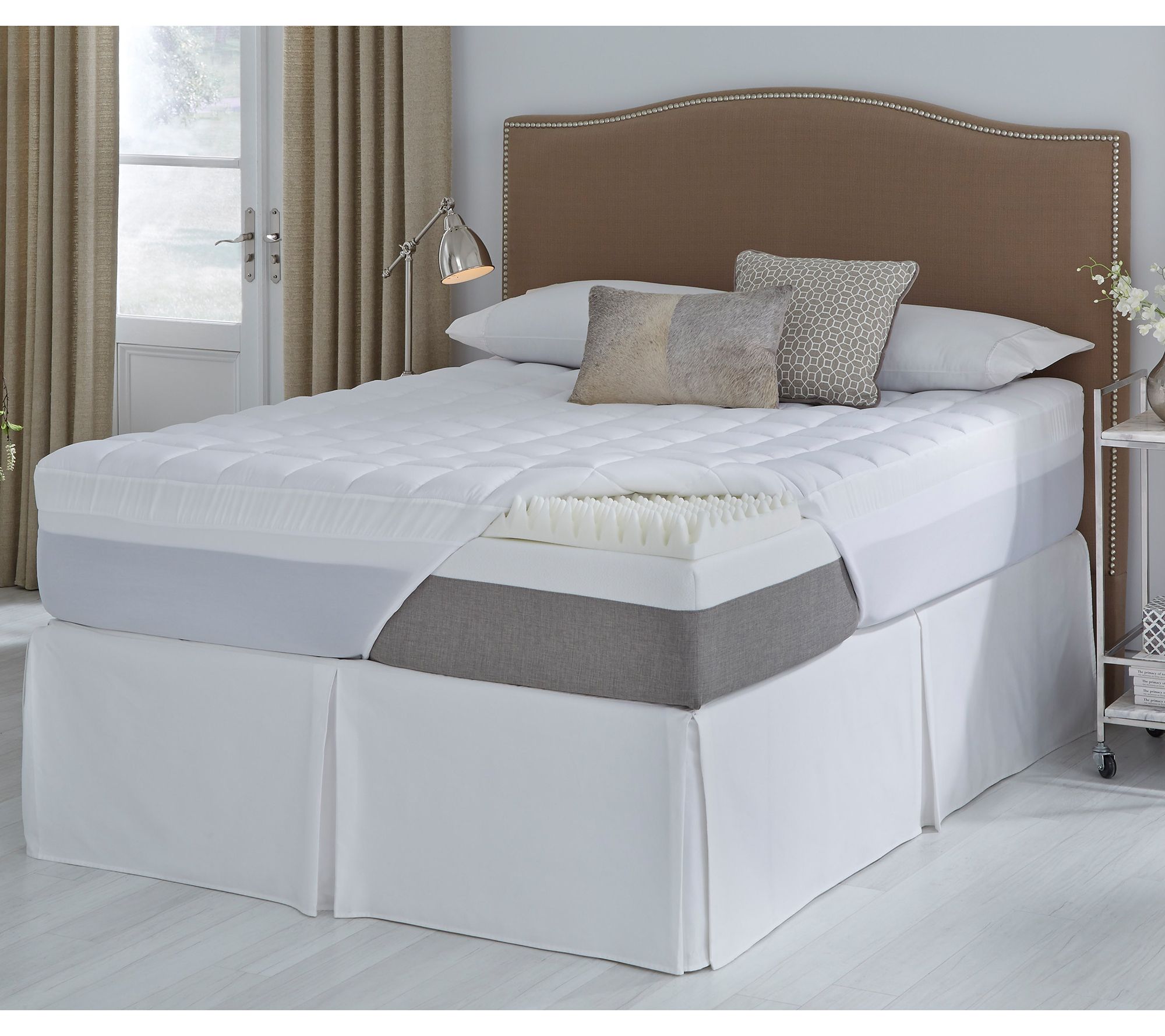 ComforPedic from BeautyRest Full 4.5" Reversible Foam Topper