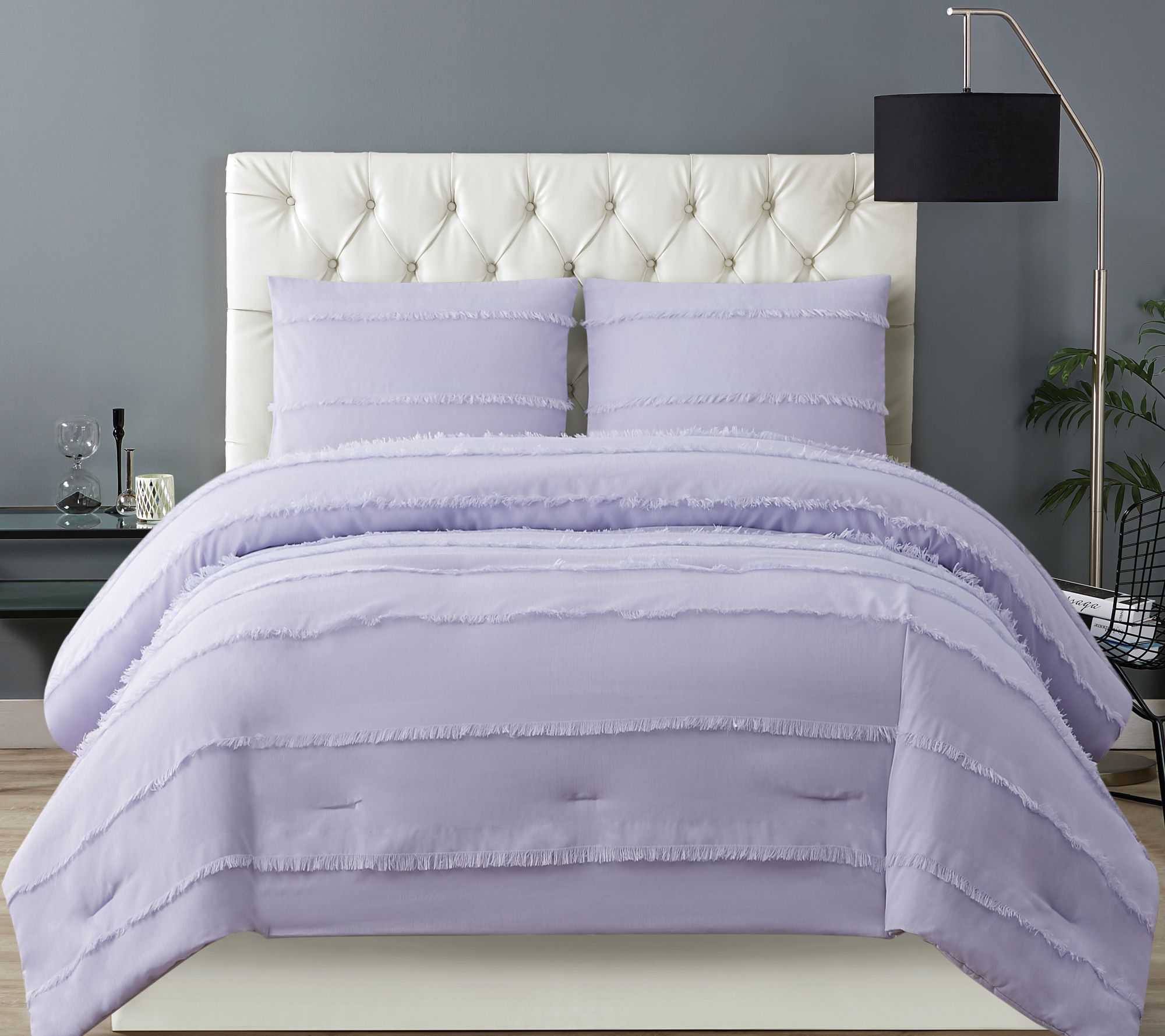 purple ugg comforter set