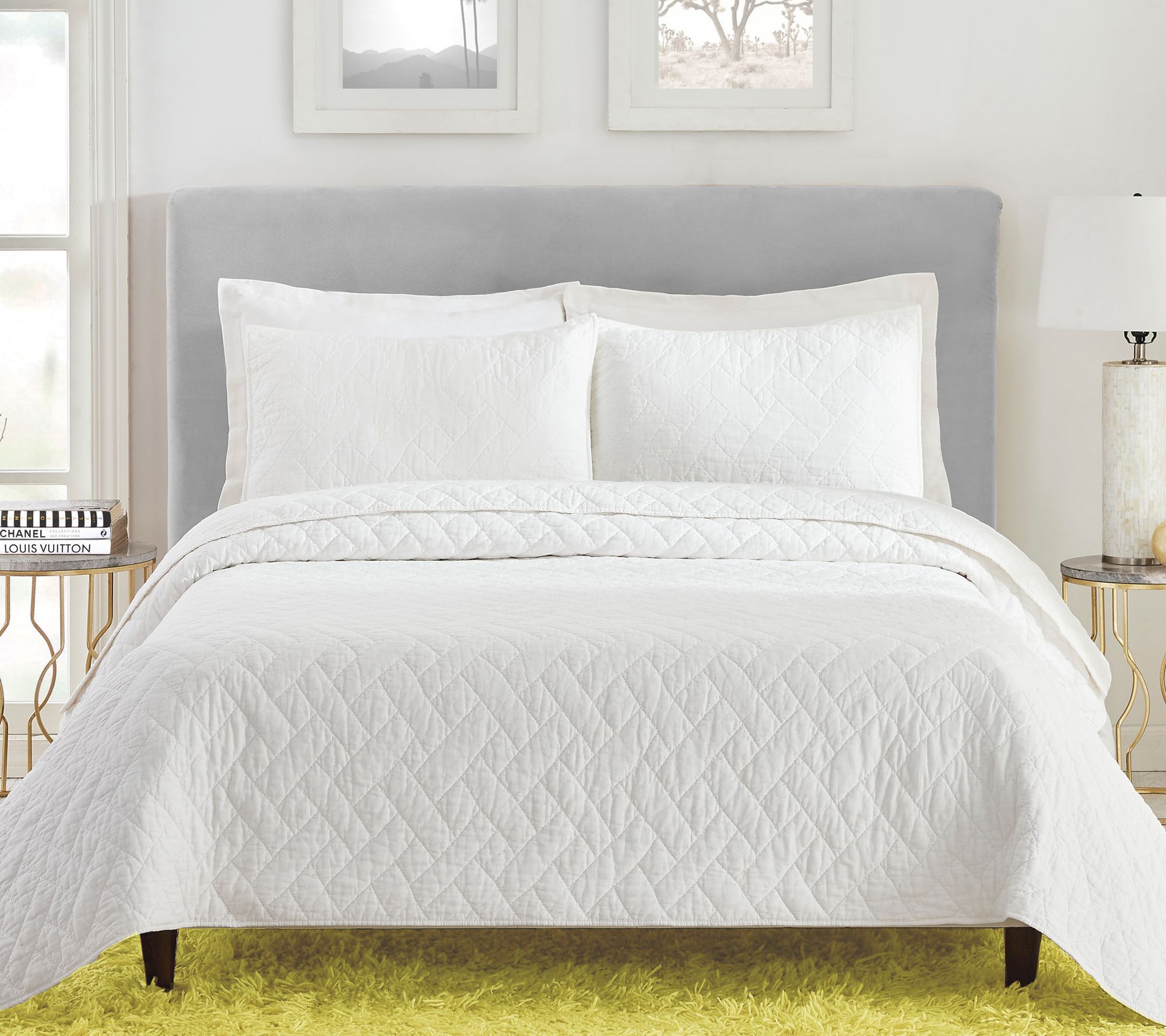 Trina Turk Dream Weaver Full/Queen Coverlet Set - QVC.com