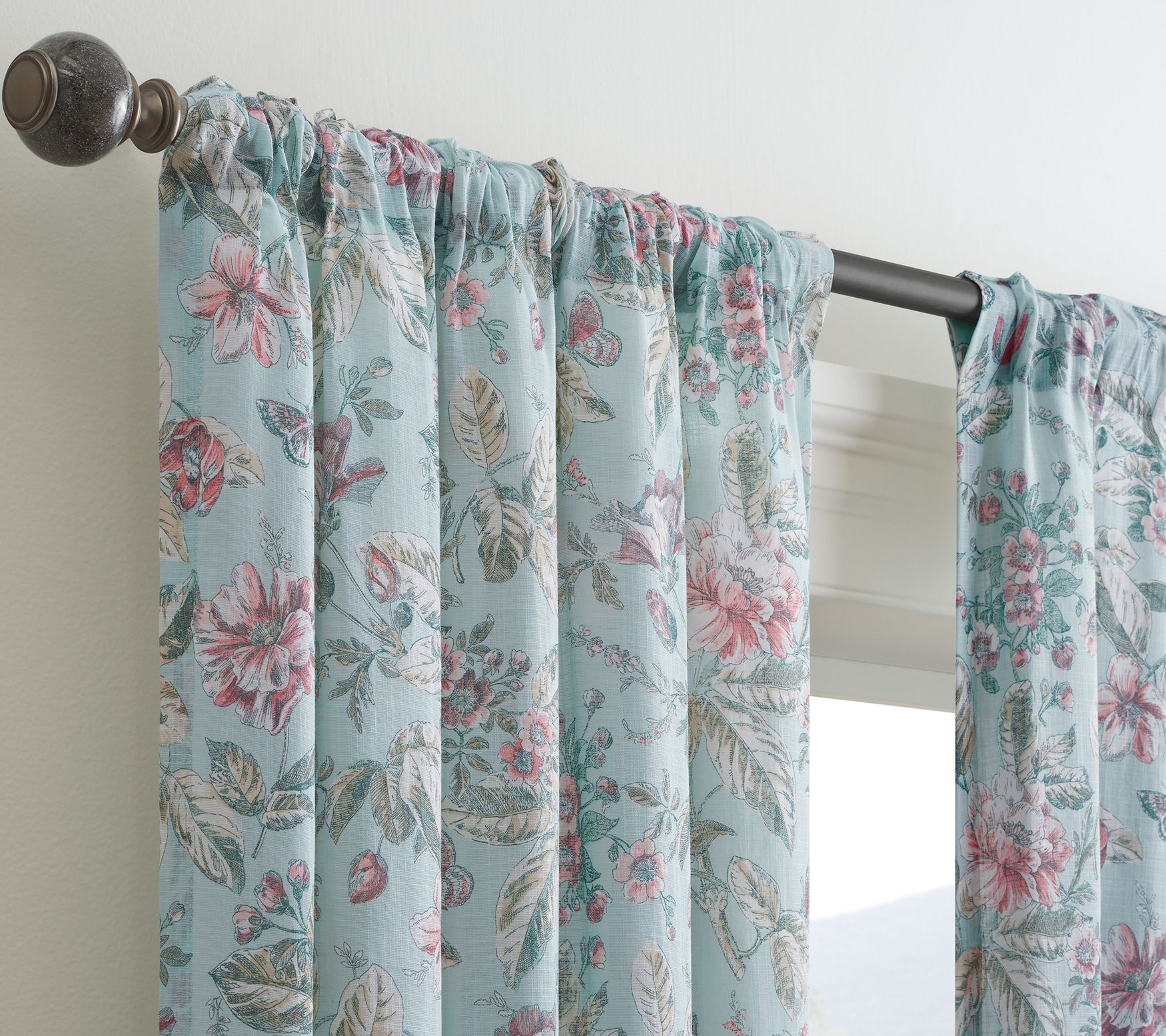 Waverly Porch Pavillion 50"W x 108"L Curtain Panel