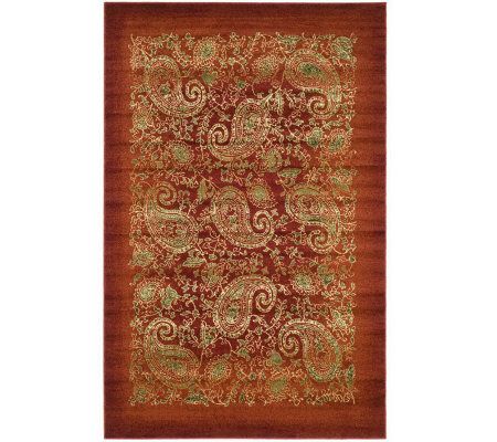 Lyndhurst 3'3" x 5'3" Paisley Life Power LoomedRug