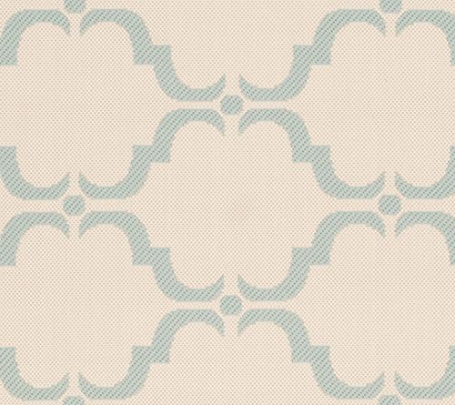 Beige/Aqua