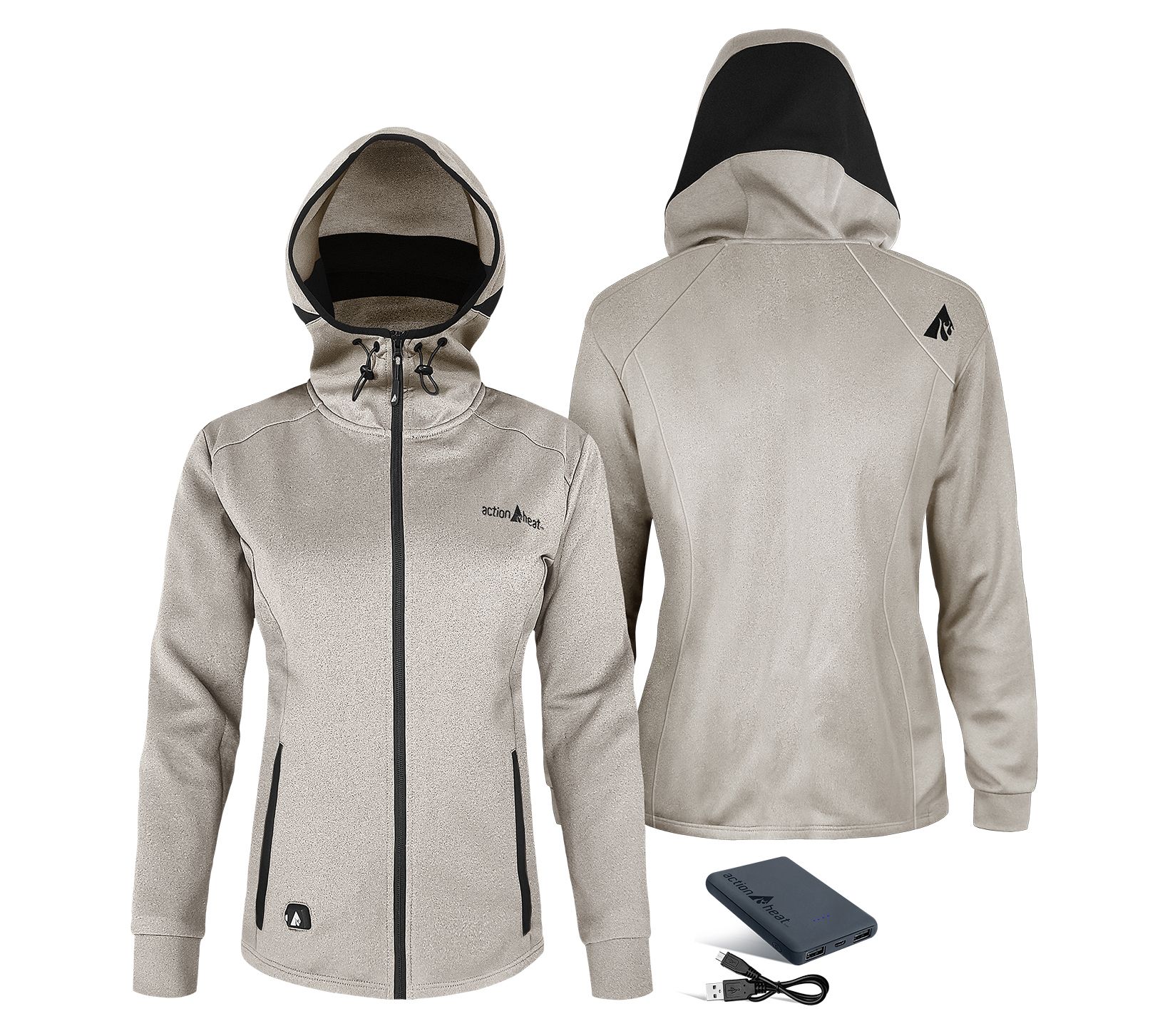 ActionHeat 5V Women's Battery Heated Slim Fit Hoodie