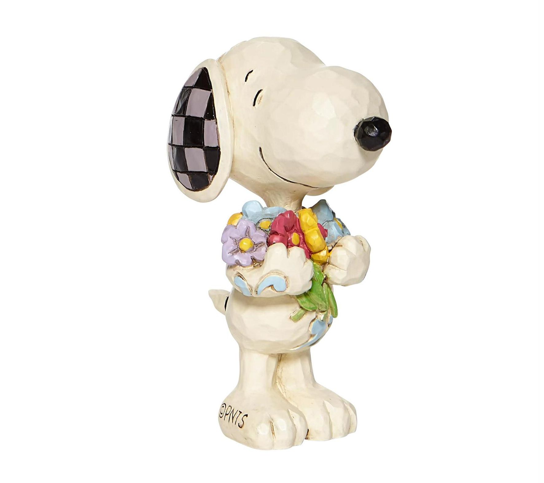 Enesco  Peanuts by Jim Shore Mini Snoopy with Flowers