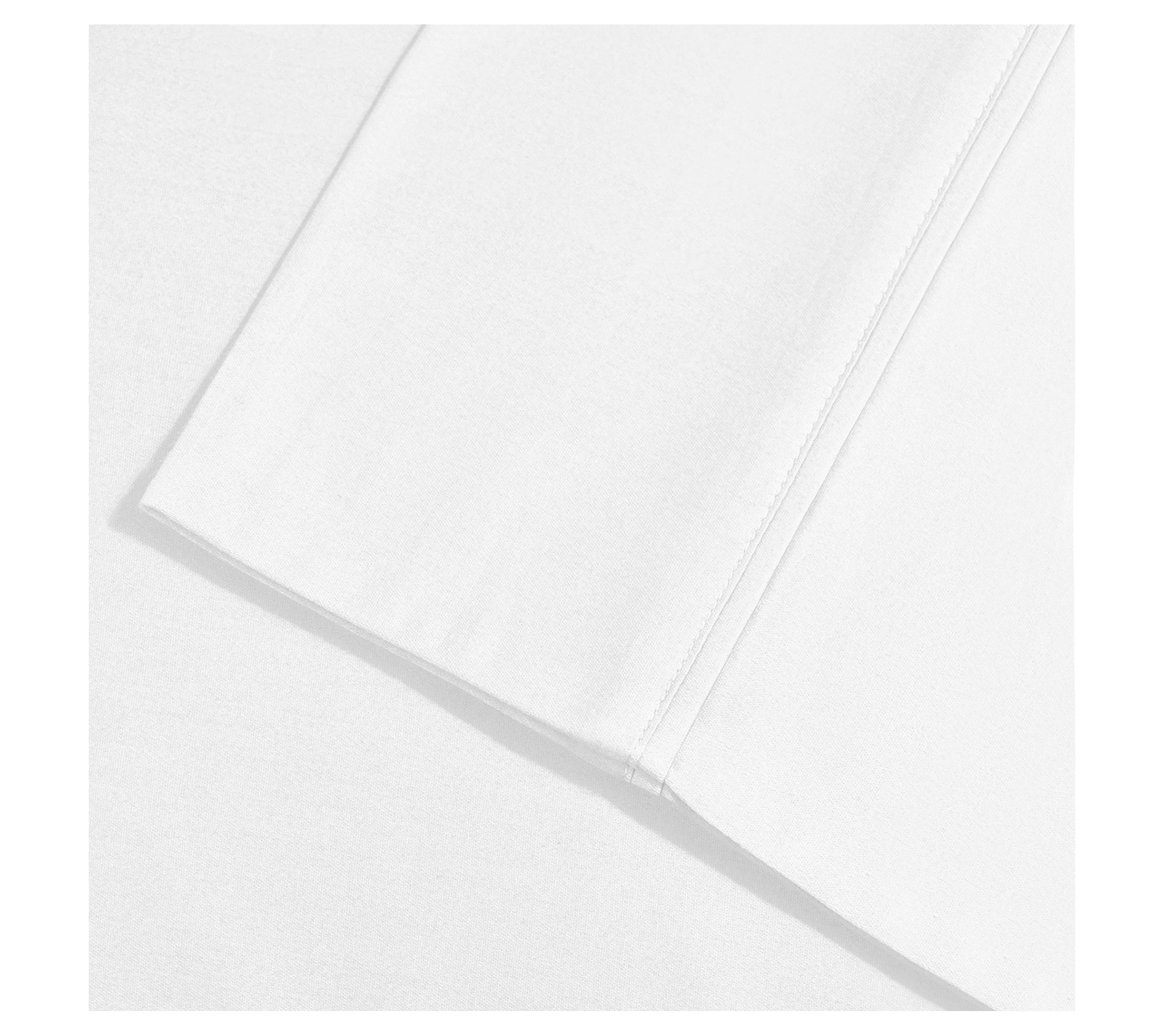 Superior Solid Cotton Blend 800TC Deep Pocket Sheet Set, Quee - QVC.com